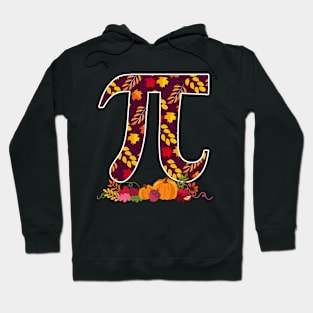 Pi Funny Math Pie Thanksgiving Fall Autumn Hoodie